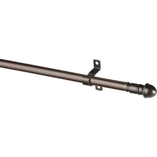 Kenney Dresden 48 In. To 84 In. 7/16 In. Standard Cafe Rod, Oil Rubbed Bronze