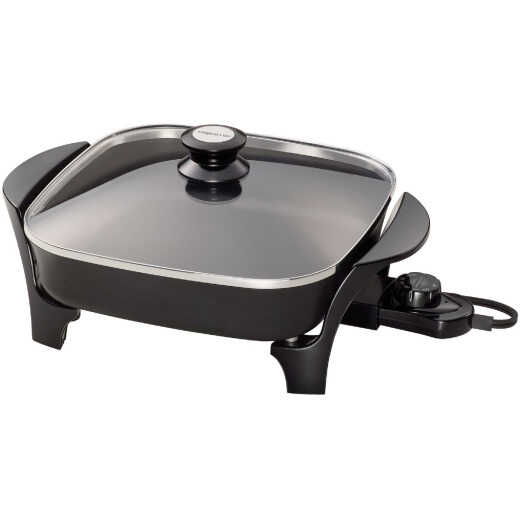Presto 11 In. Electric Skillet with Glass Cover