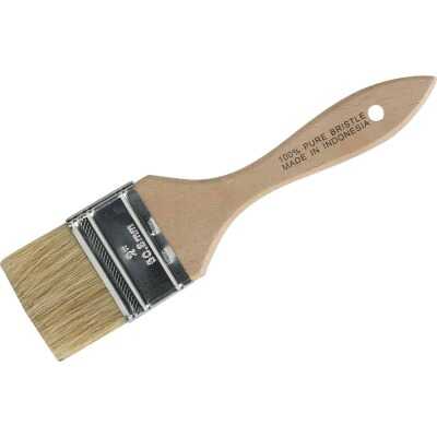 2 In. Flat Chip Natural Bristle Paint Brush